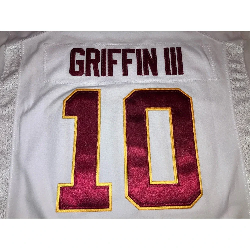 Nike Vapor Washington Redskins Robert Griffin III Jersey #10 80th  Youth Large‎